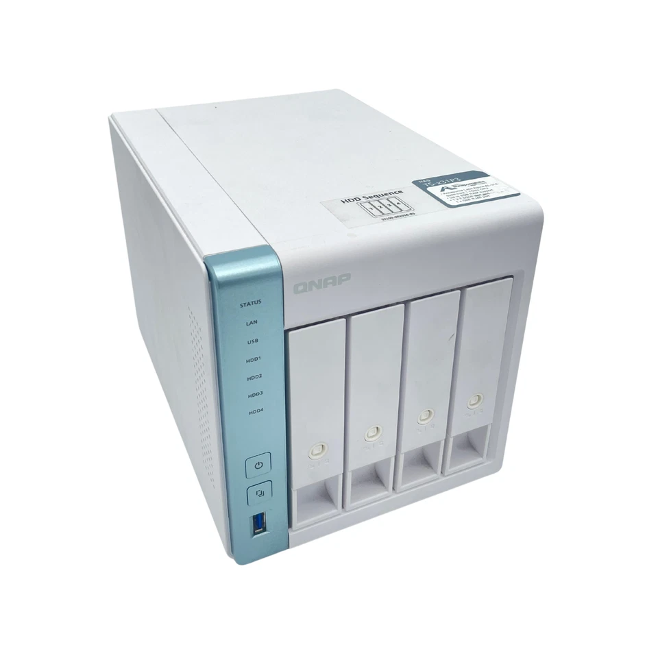 QNAP TS-431P3 4-Bay NAS Quad-Core 1.7GHz 2GB RAM SATA 1x 2,5GbE 1x GbE RJ-45 - Image 3 of 4