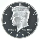 1998-S Kennedy Half Dollar Proof — photo from another recent sale