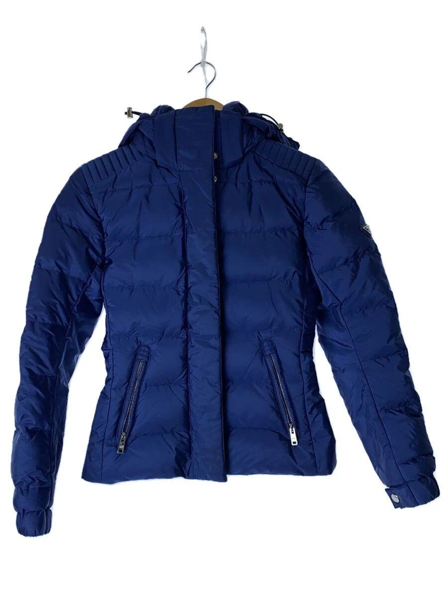 Piumino PRADA 40 nylon navy 29X544