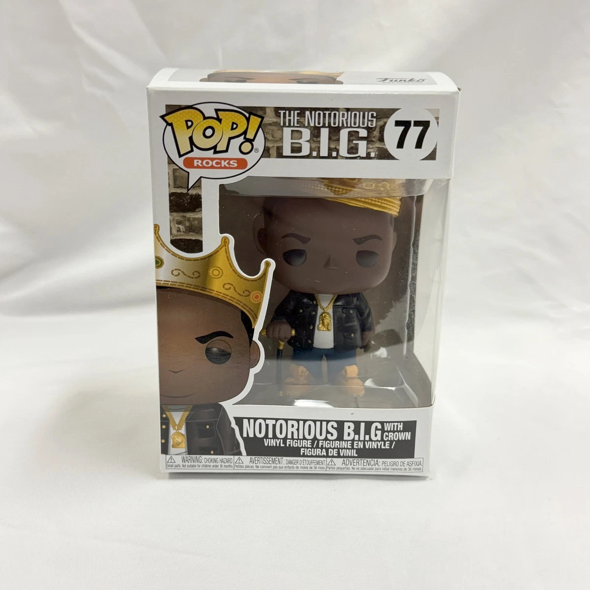ファンコ NOTORIOUS BIG激レアフィギュア当時物☆*ラッパー Notorious Big Figure In Collectible Funko Bobbleheads (1970-Now
