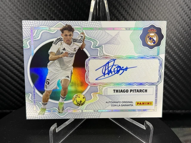 2025/26 Panini Club Real Madrid Thiago Pitarch auto RC SP /200