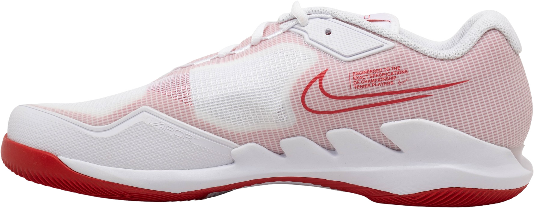 NikeCourt Air Zoom Vapor Pro White University Red for Sale NikeCourt Air Zoom Vapor Pro White University Red for Sale