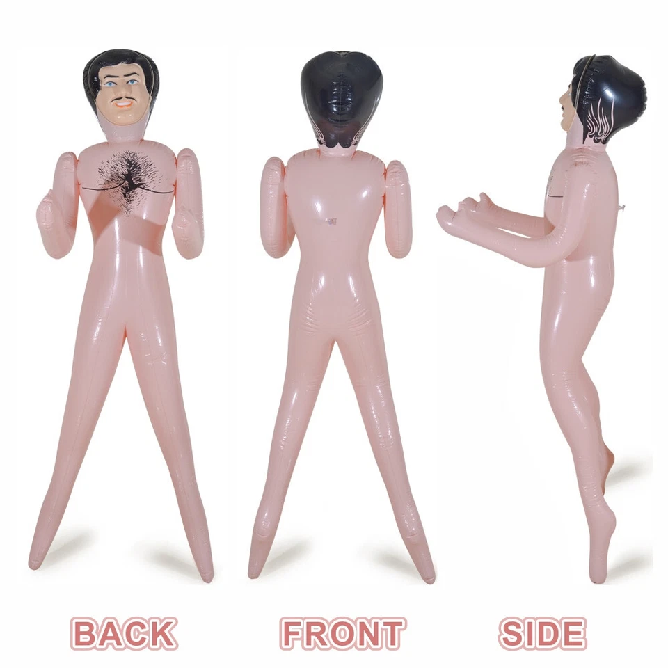 Muñeca inflable de hombre inflable de 150 cm para despedida de soltera despedida de soltera muñecas inflables Foto 3 de 4