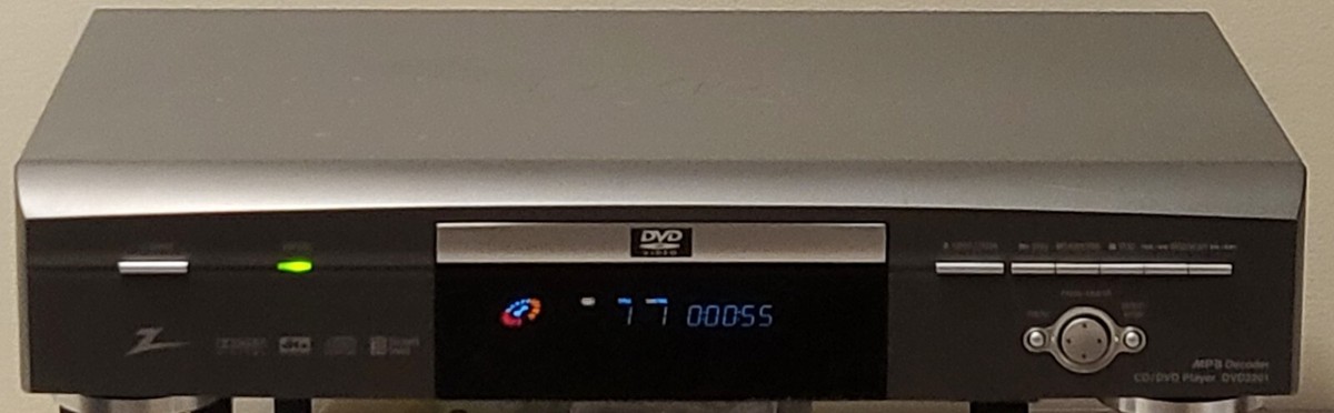 Zenith MP3 Decoder CD/DVD Player DVD 2201 Tested Working | eBay
