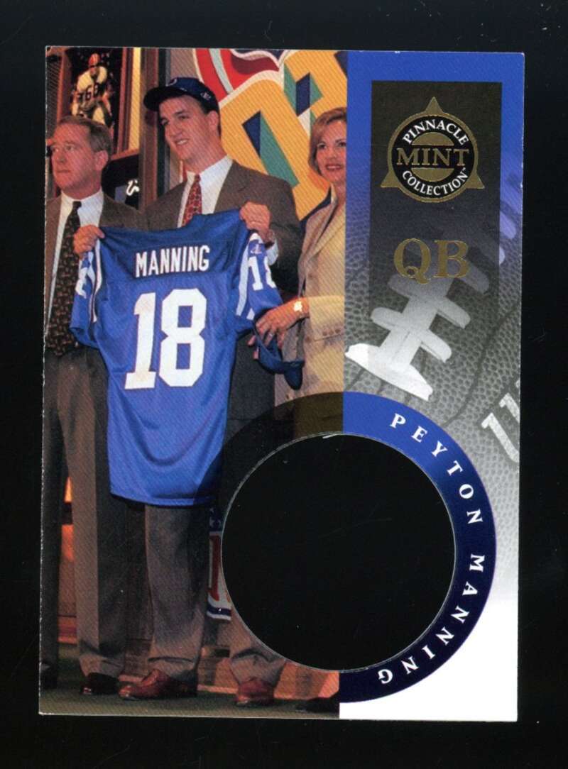 1998 Pinnacle Mint Collection Peyton Manning RC Rookie #33 Colts JX3139