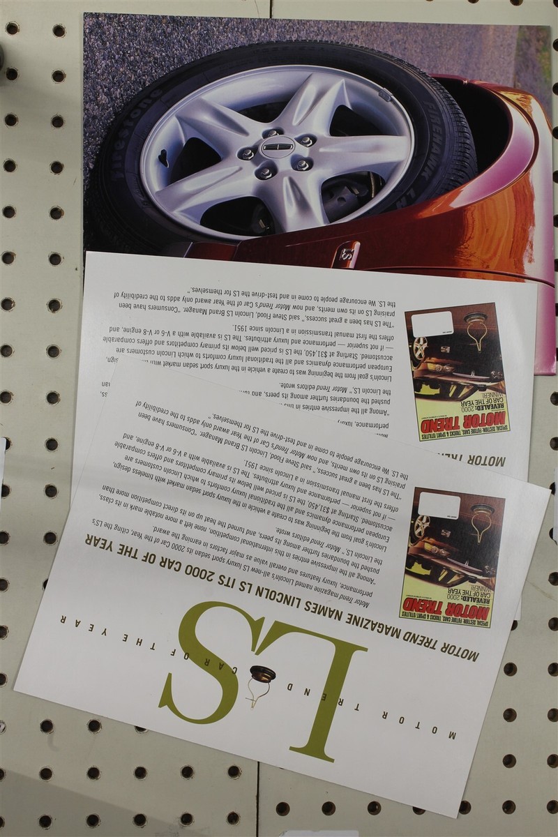 2000 Lincoln LS Magazine Road & Track 40 Pages | eBay