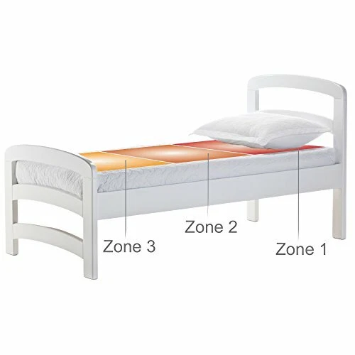 Sunbeam Heated Mattress Pad Therapeutic with Zoned Heat 10 Heat Settings  Twin | eBay