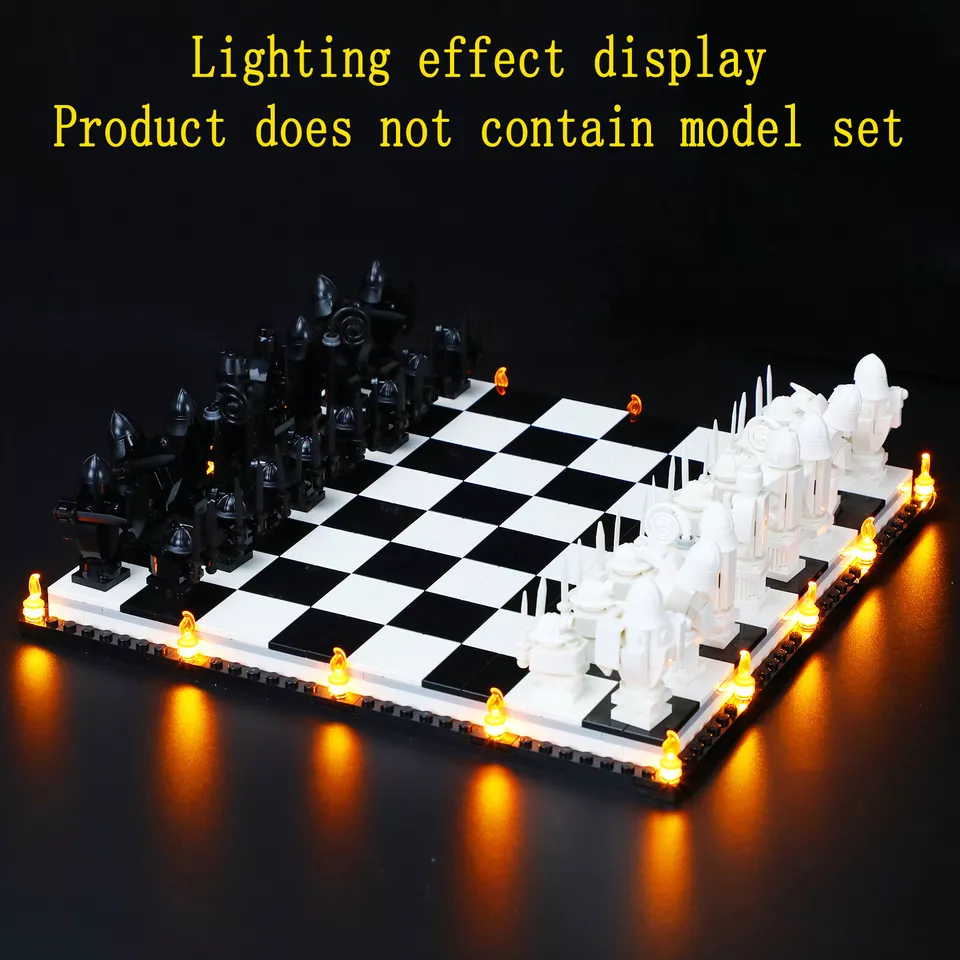 LED Light Kit for LEGOs Harry Potter Hogwarts Wizard’s Chess 76392 - Image 4 of 4