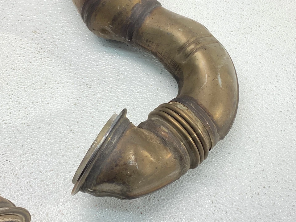 07-10 BMW 135 335 3.0L N54 ¡Juego convertidor de tubo de escape del colector de escape del motor! OEM✅ Foto 3 de 4