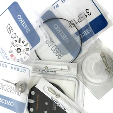 SEIKO SKX173 SKX009 SKX007 Dial Bezel Crystal Crown Gasket Spring  Hands Band