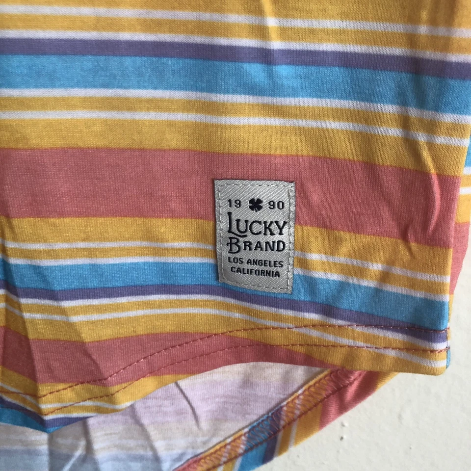 Lucky Brand Girls Sz M 10/12 2 Pieces Lounge Set Pajama Pants & Tank Top NWT - Image 4 of 4