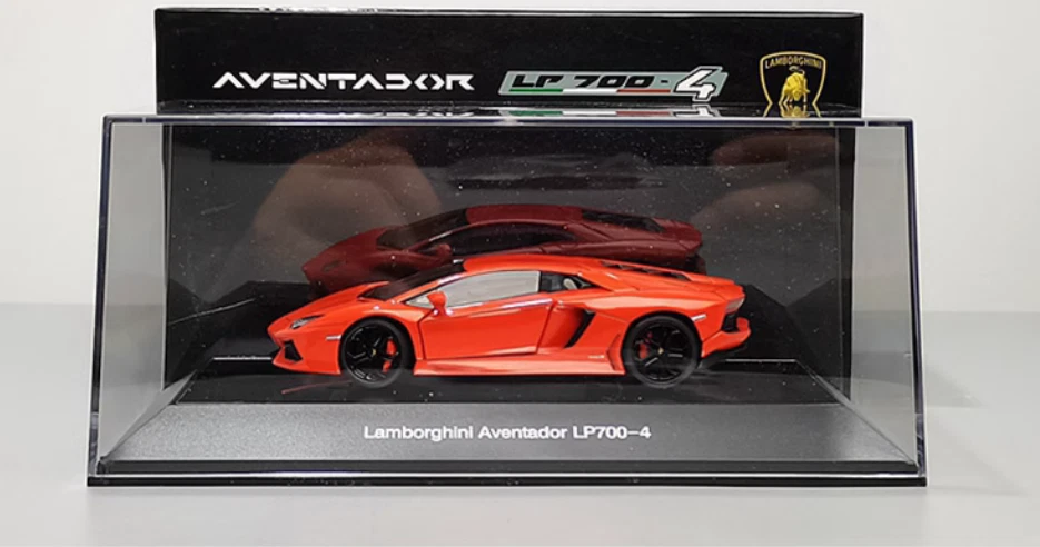 ミニカー Lamborghini LP700-4 AUTOart 1:43 1/43 AUTOart LAMBORGHINI AVENTADOR LP700-4 (GRIGIO ESTOQUE