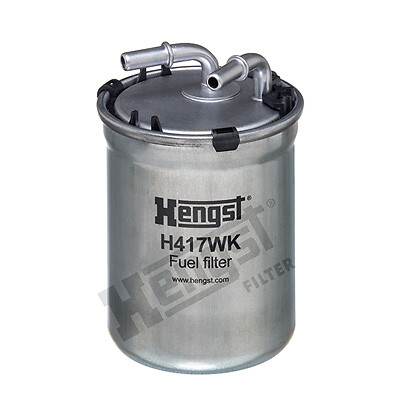 Hengst Filter H417WK Kraftstofffilter FÜR Audi Seat Skoda VW-image