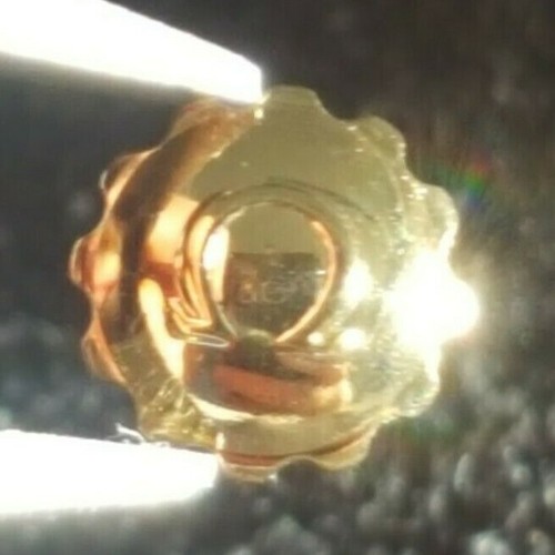Omega Gold Plated Crown Part Number 42056 - Picture 7 of 9