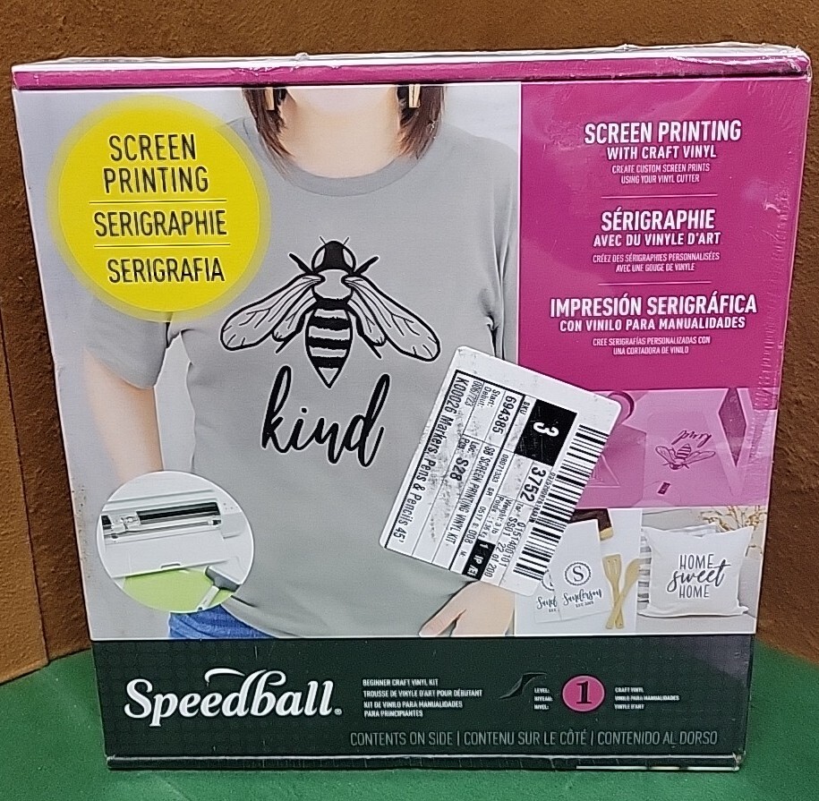 Speedball® Beginner Screen Printing Craft Vinyl Kit