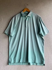 Johnnie O Polo Shirt Mens Large Striped Champions Golf Club Striped Performance