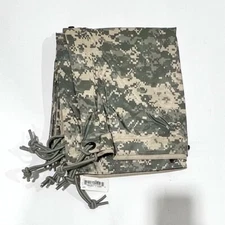US Military GI Army Field Tarp Reversible