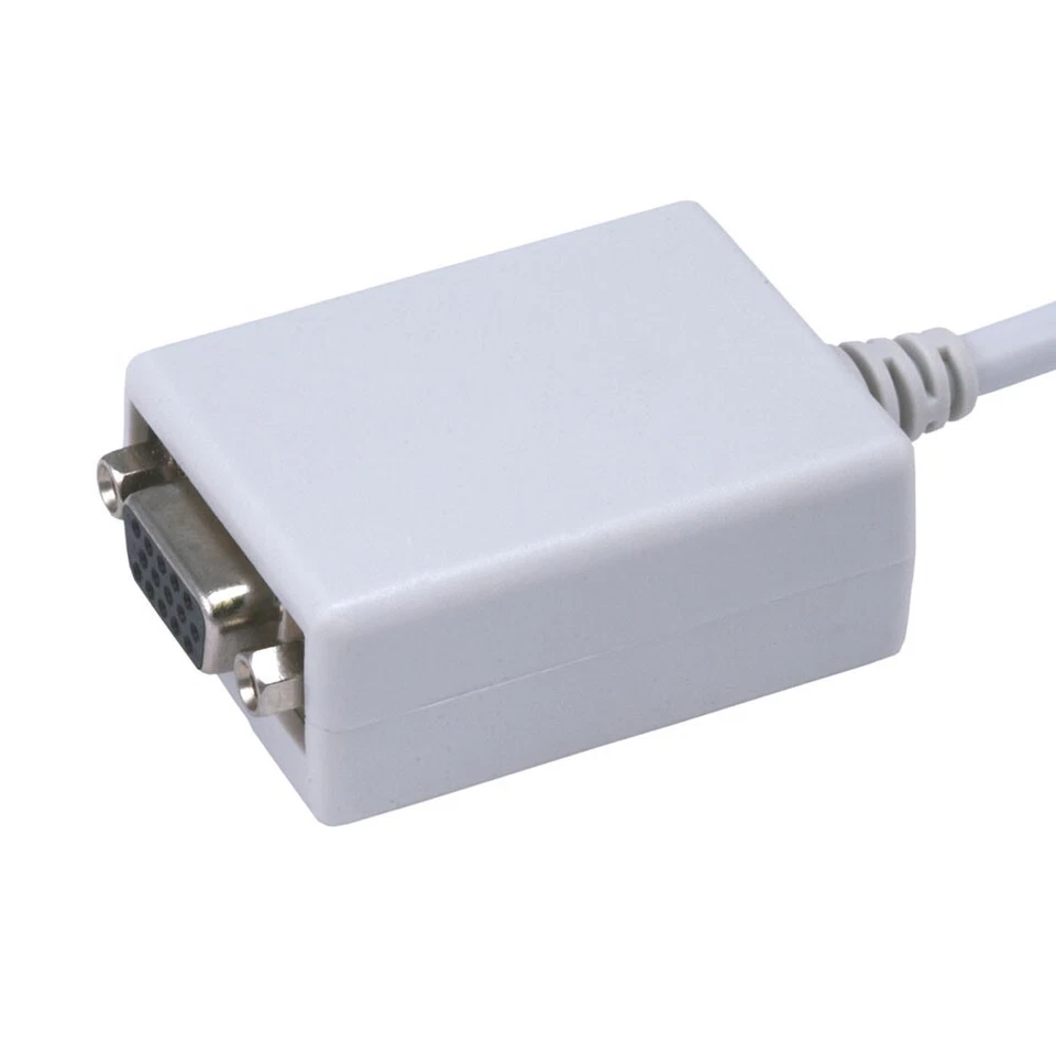 Mini DisplayPort DP Male to VGA Female Monitor Adapter Converter Mac MacBook - Image 3 of 3