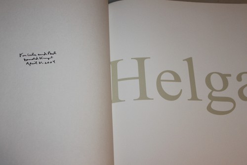 Helga, Andrew Wyeth's Helga Pictures Art Book, SIGNED by Donald Kuspit,Limited - Picture 2 of 12