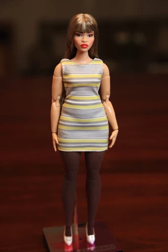OOAK barbie's newest looks #24 refaced and redressed.