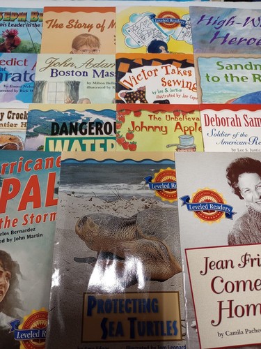 5th Grade Reader Lot Homeschool Leveled Readers Houghton Mifflin - 14 Books - Picture 3 of 5