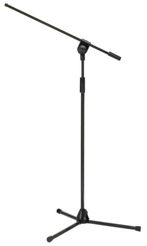 Mikrophonständer FS-102-1 P1-BA14-CB5 mit Mikrofon-Halter Schwarz - Afbeelding 1 van 2