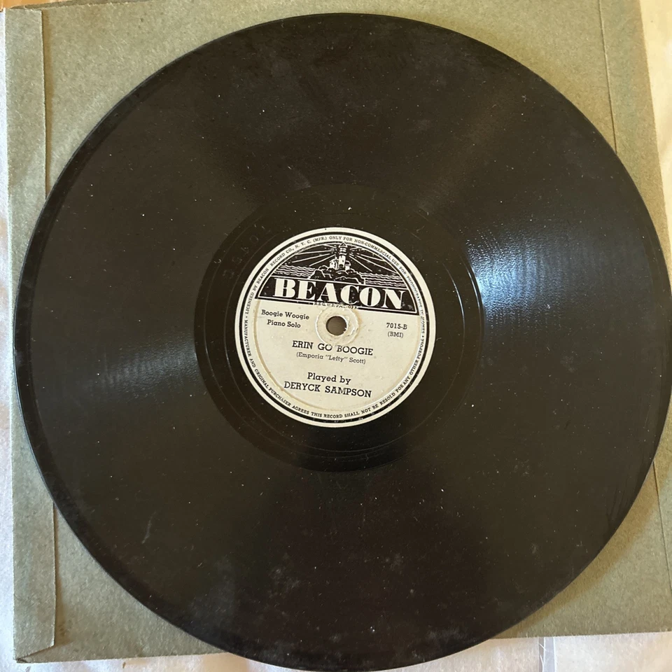 2-78 RPM-Deryck Sampson Canal Street Boogie Woogie/7004 & 7015 Boogie Express - Image 2 of 4