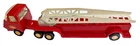 Vintage Tonka Fire Truck with Ladder  10.75" Long Press Steel 1970's Very Nice!