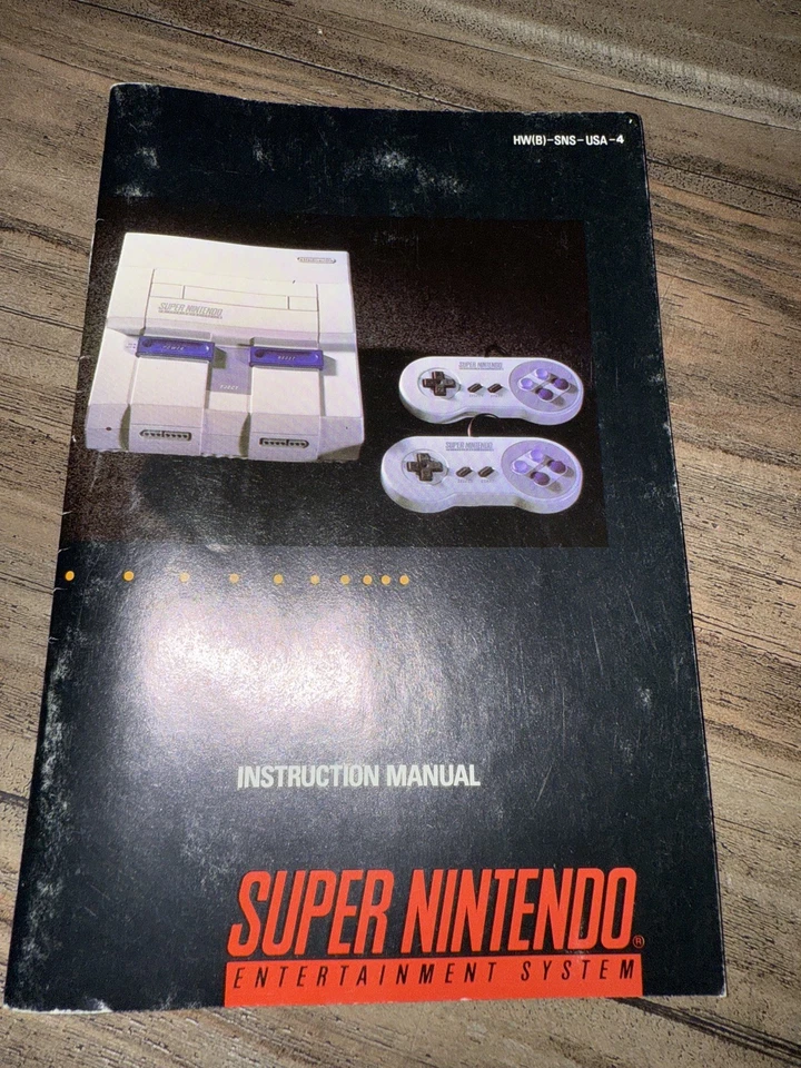 Sistema de entretenimiento Super Nintendo - Super Set Box/solo manual Foto 4 de 4