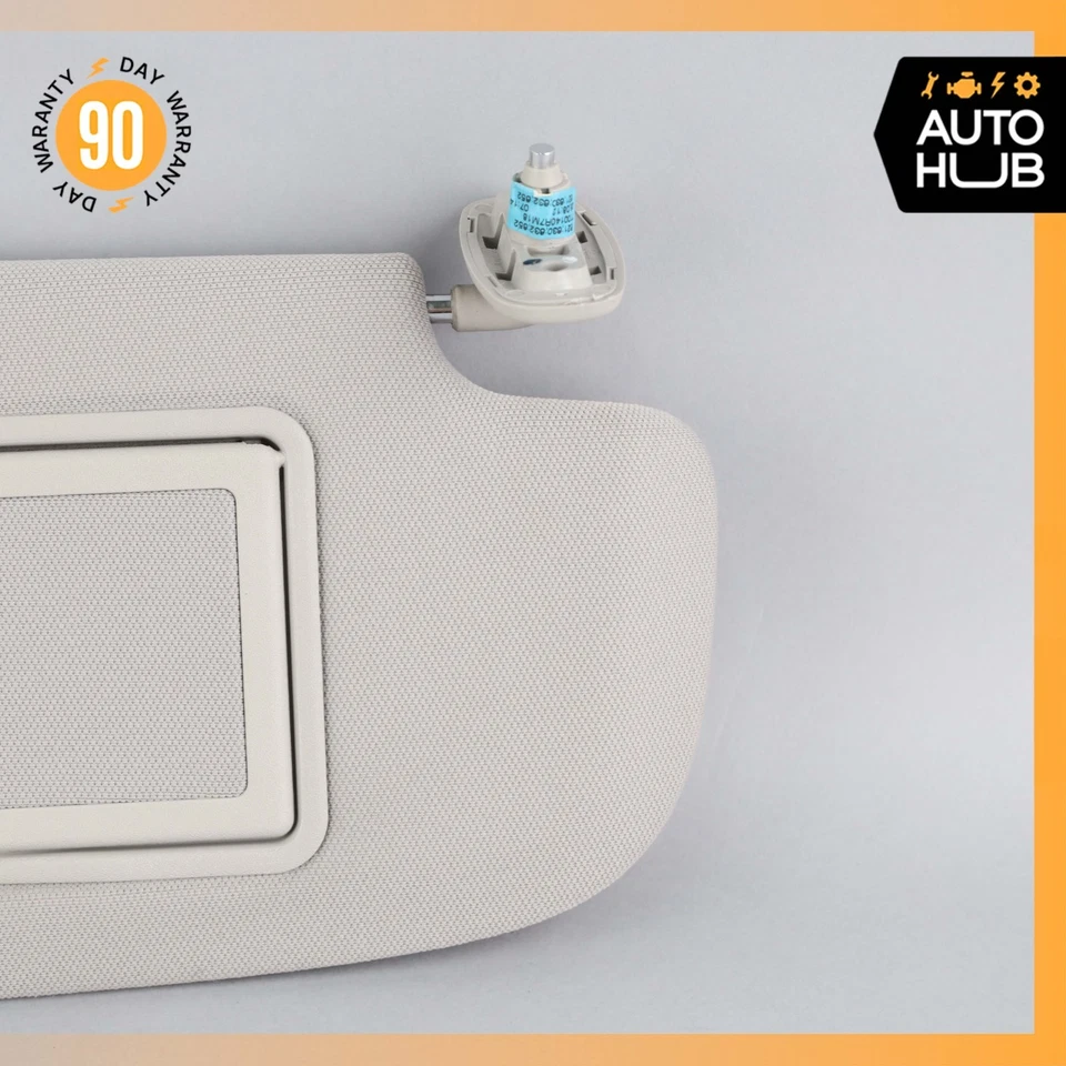 07-14 Mercedes W221 S550 S400 CL550 lado derecho parasol parasol OEM Foto 3 de 4