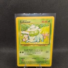 Pokémon TCG Bulbasaur Base Set, Card 44/102, Regular 1st Edition Common