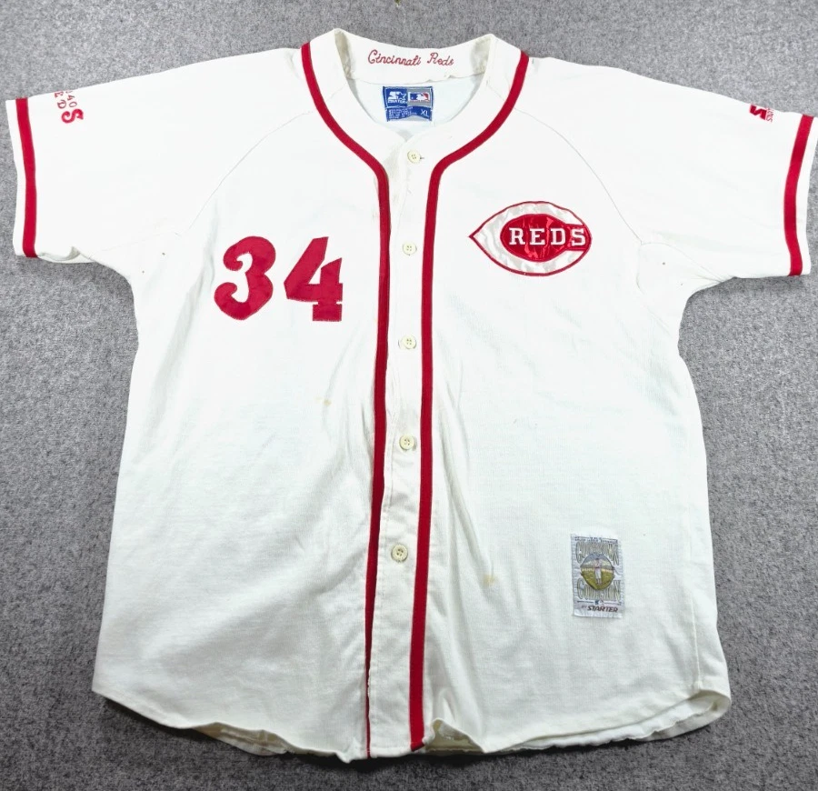 STARTER MLB シンシナティ・レッズ ベースボールシャツ Starter Cincinnati Reds MLB Jerseys for sale | eBay
