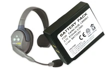 Replacement Rechargeable Battery For Eartec Hub Ultralite wireless headset