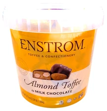 Enstrom Almond Toffee Milk Chocolate Petites 37.5 Ounce EXP 09/2026