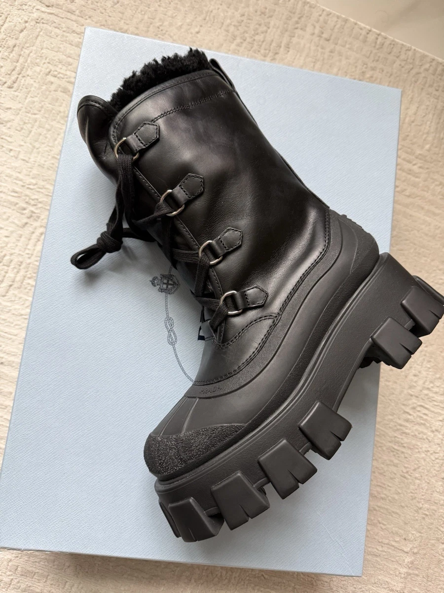 PRADA Women's Lace Up Boots for sale | eBay