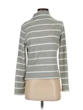 Wasabi + mint Women Gray Turtleneck Sweater M
