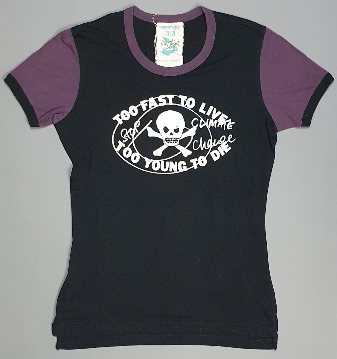 Vivienne Westwood MAN Tシャツ TOO FAST 初期 Vivienne Westwood MAN Tシャツ TOO FAST 初期 VIVIENNE WESTWOOD MAN
