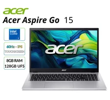 Acer Aspire Go 15.6" FHD Laptop Intel Core 3 N355 8GB RAM 128GB UFS AG1532PT36KT