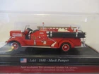 MAGAZINE ISSUE DEL PRADO 1948 MACK PUMPER FIRE VEHICLE SCALE 1:64