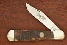 CASE XX USA 1990 NKCA ROGERS BONE JUMBO COKE BOTTLE KNIFE 61050 SS 1/1500 (27631