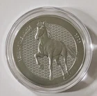 2026 APMEX YEAR OF THE HORSE SERIES 2 SILVER 1 OUNCE COIN .999 FINE IN CAPSULE