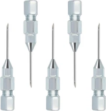 5Pcs Grease Gun Needle Tip of The Mouth Adapter Injector... 