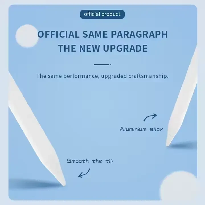 Universal Active Stylus Pen für Tablet & Laptop – Feine Spitze – Schwarz/Weiß - Bild 2 von 4