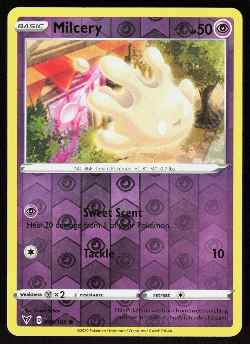 milcery pokemon card Amazon.com: Pokemon - Milcery 152/142 Stellar Crown - Illustration Rare IR main image 0