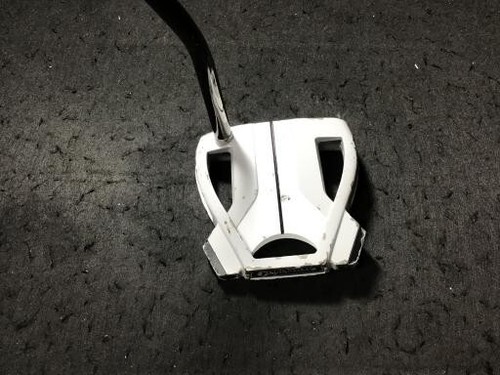 Taylor Made Spider X CHALK/WHITE Single Bend 34" Putter EXPRESS from JAPAN - Picture 2 of 5