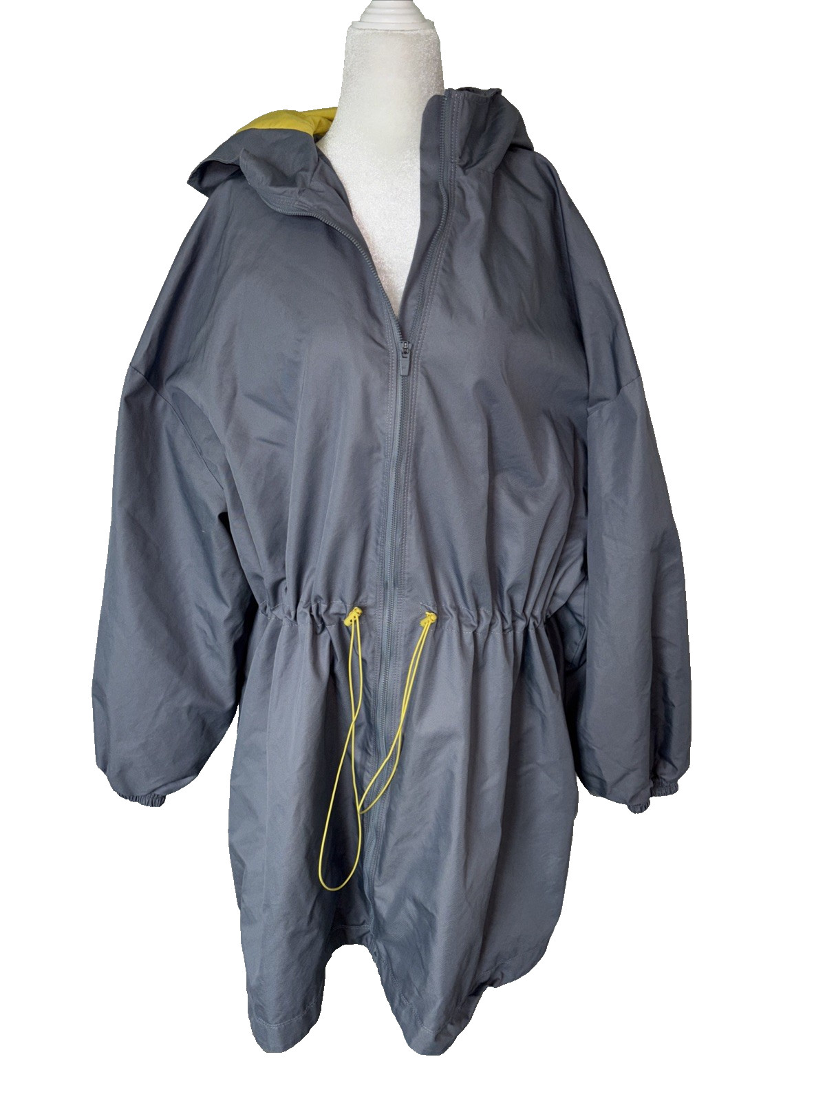 FABLETICS Women's Gray Oversized Raincloud Jacket… - image 4