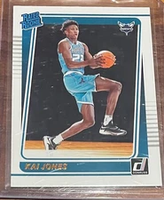 2021-22 Donruss Basketball Rated Rookie #232 Kai Jones Charlotte Hornets