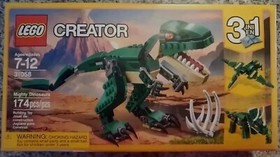 Lego Mighty Dinosaurs Creator 3-in-1 New Sealed 31058 T-Rex 