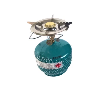 Kocher Gaskocher Topfauflage einflammig Campingkocher für Gasflasche 16cm / 22cm