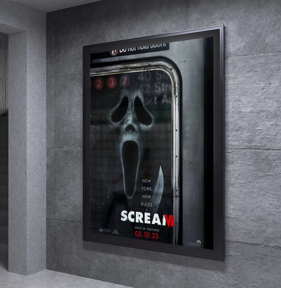 Scream 6 (2023) Movies Poster Wall Art Decor Home Print Full Size